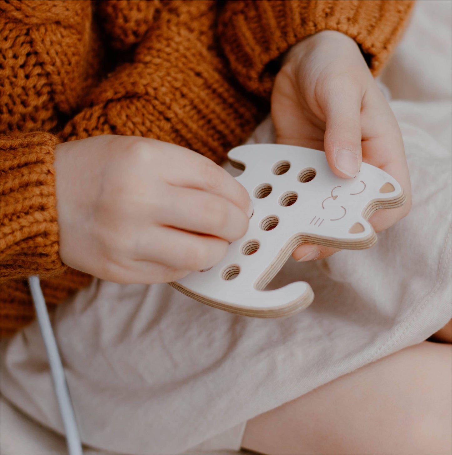 Kaķis - Montessori veramā rotaļlieta